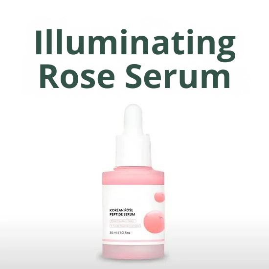 Illuminating Rose Serum (with Peptides and PDRN).
