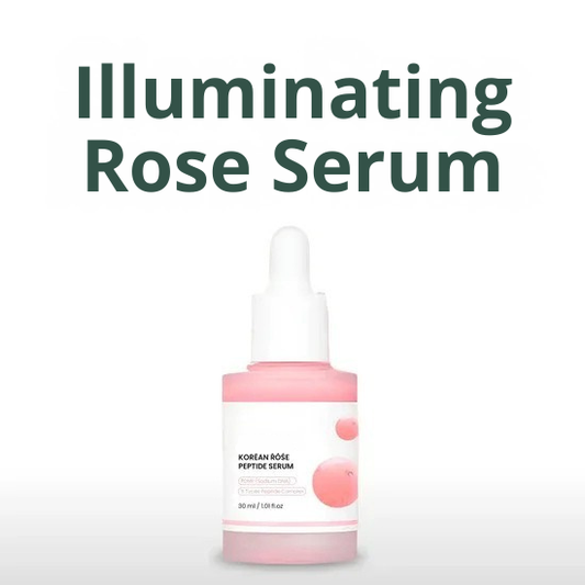 Illuminating Rose Serum (with Peptides and PDRN).